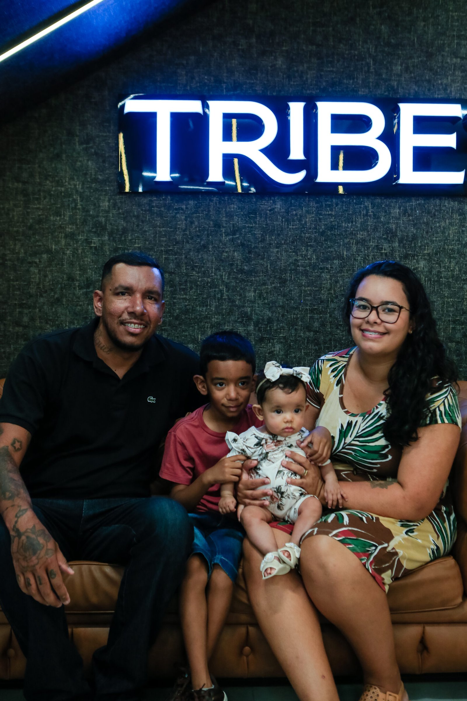 Tribe neon sign