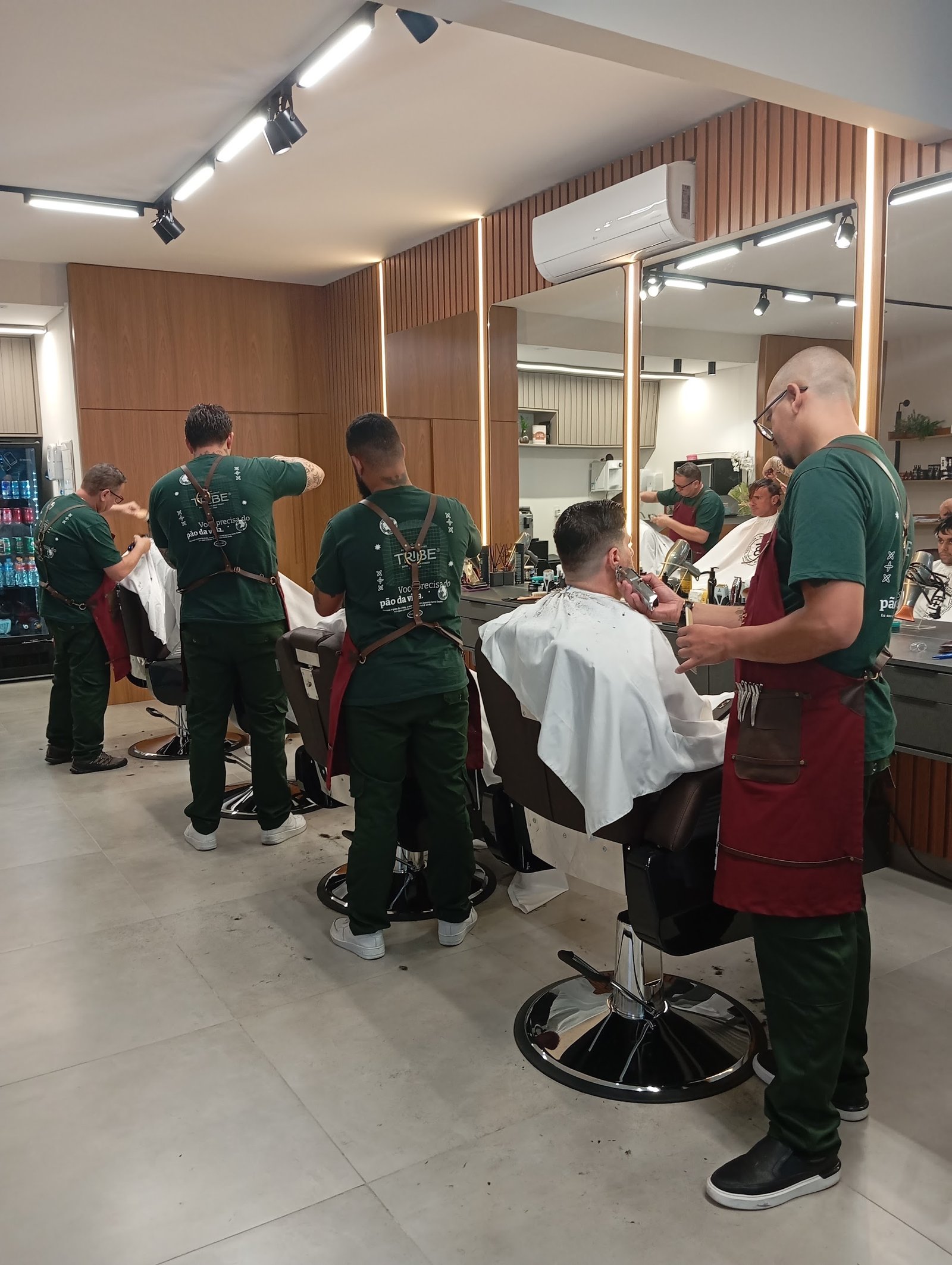 Tribe Barbershop interior