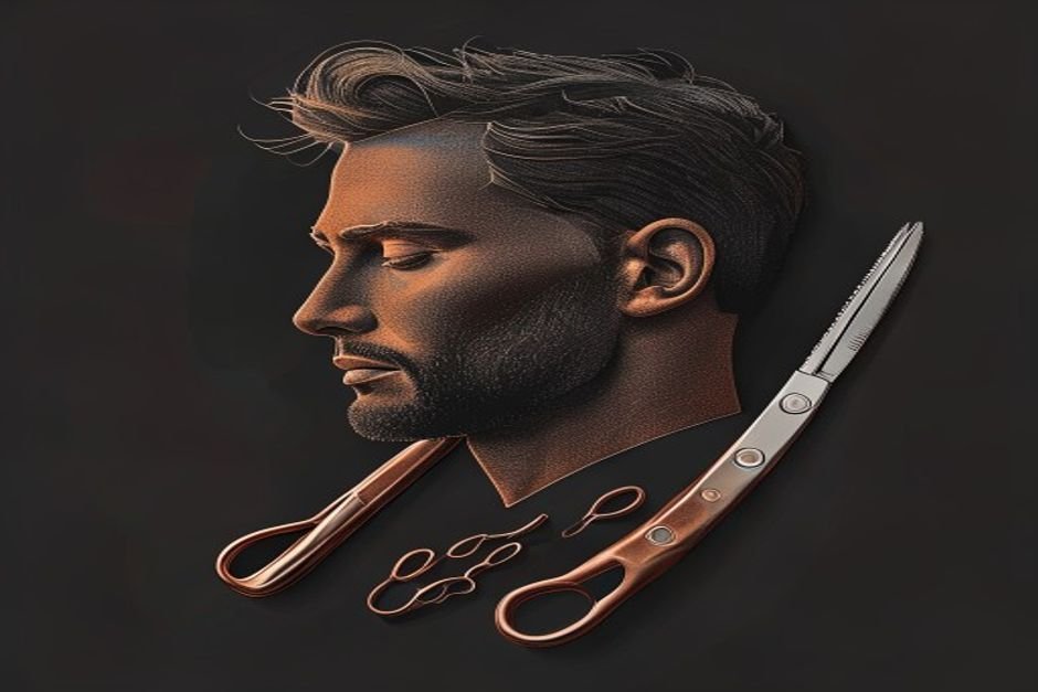 como fazer visagismo masculino passo a passo na Tribe Barbershop em Taubaté