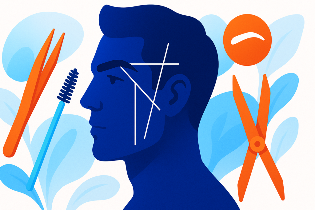 Frases para Design de Sobrancelha Masculina: Marketing que Converte