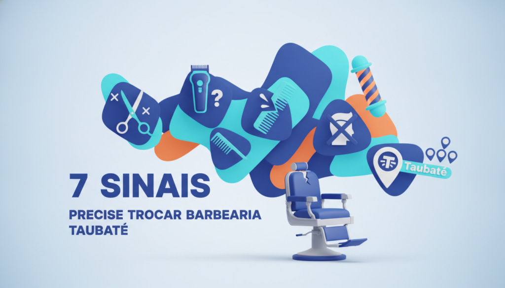 7 sinais de que você precisa trocar de barbearia em Taubaté